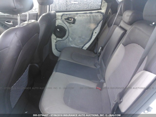 KM8JU3AC5CU464056 - 2012 HYUNDAI TUCSON GLS/LIMITED თეთრი ფოტო 8