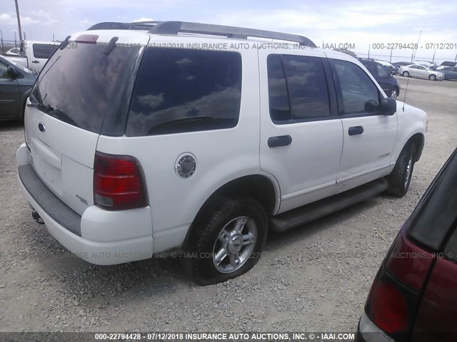 1FMZU63KX5ZA25563 - 2005 FORD EXPLORER XLT/XLT SPORT/NBX 白色 照片 4