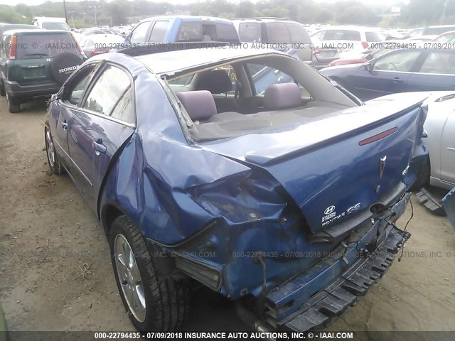 1G2ZH58N674242408 - 2007 PONTIAC G6 GT BLUE photo 3