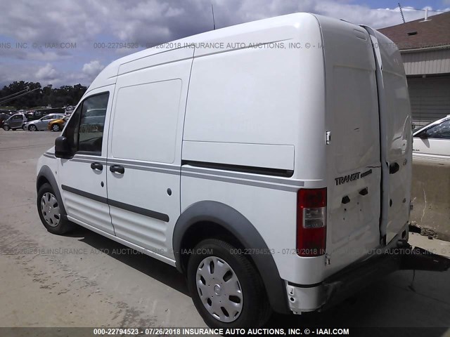 NM0LS7AN1DT148573 - 2013 FORD TRANSIT CONNECT XL WHITE photo 3