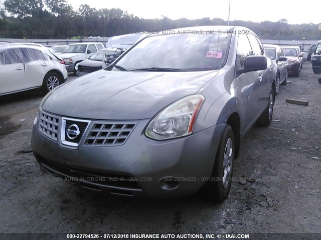 JN8AS5MT5AW503736 - 2010 NISSAN ROGUE S/SL/KROM GRAY photo 2