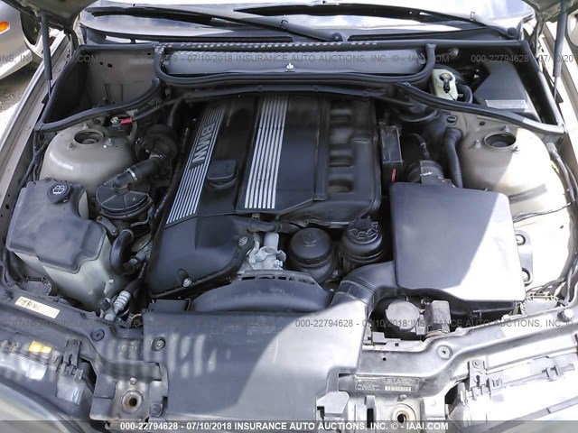 WBABD33446PL09898 - 2006 BMW 325 CI GOLD photo 10