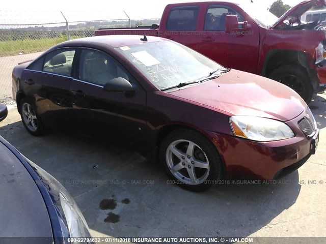 1G2ZG57NX94178204 - 2009 PONTIAC G6 MAROON photo 1