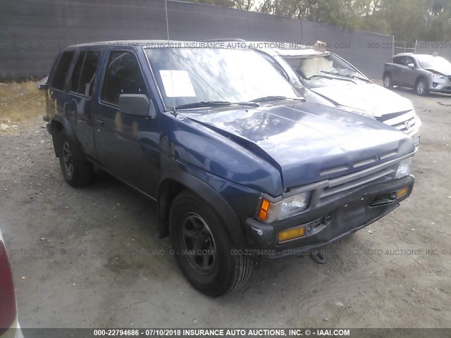 JN8HD17S5SW078735 - 1995 NISSAN PATHFINDER XE/LE BLUE photo 1