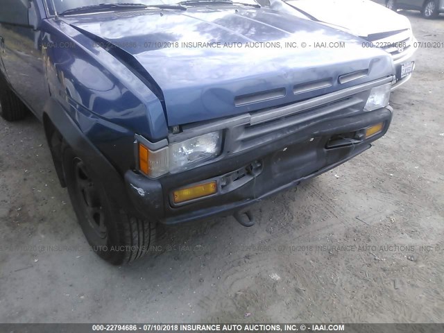 JN8HD17S5SW078735 - 1995 NISSAN PATHFINDER XE/LE BLUE photo 6