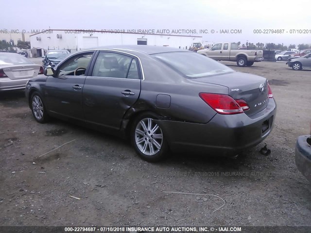 4T1BK36B86U076298 - 2006 TOYOTA AVALON XL/XLS/TOURING/LIMITED GRAY photo 3