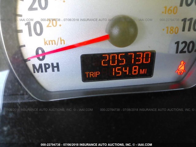 1G8AL52F94Z154423 - 2004 SATURN ION LEVEL 3 MAROON photo 7