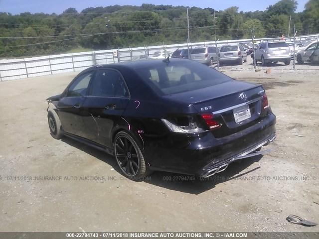 WDDHF8JB0EA933047 - 2014 MERCEDES-BENZ E 350 4MATIC BLACK photo 3