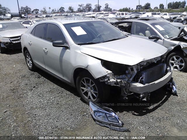 1G11A5SL0EF157725 - 2014 CHEVROLET MALIBU LS Pewter photo 1