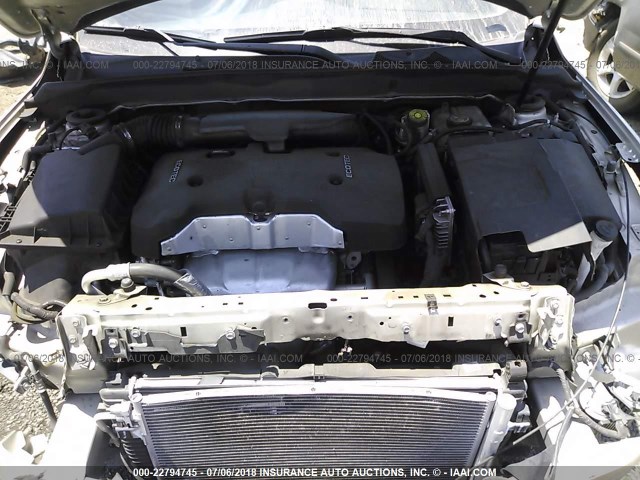 1G11A5SL0EF157725 - 2014 CHEVROLET MALIBU LS Pewter photo 10