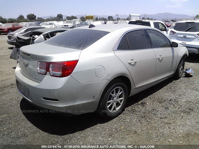 1G11A5SL0EF157725 - 2014 CHEVROLET MALIBU LS Pewter photo 4
