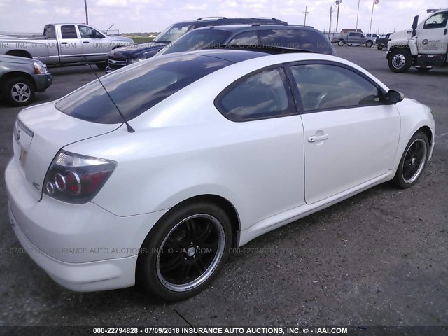 JTKDE167870211818 - 2007 TOYOTA SCION TC 白色 照片 4