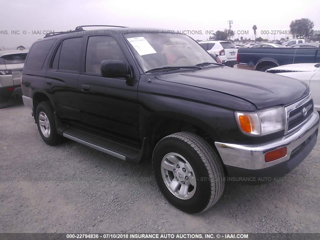 JT3GN86R5T0014134 - 1996 TOYOTA 4RUNNER SR5 BLACK photo 1