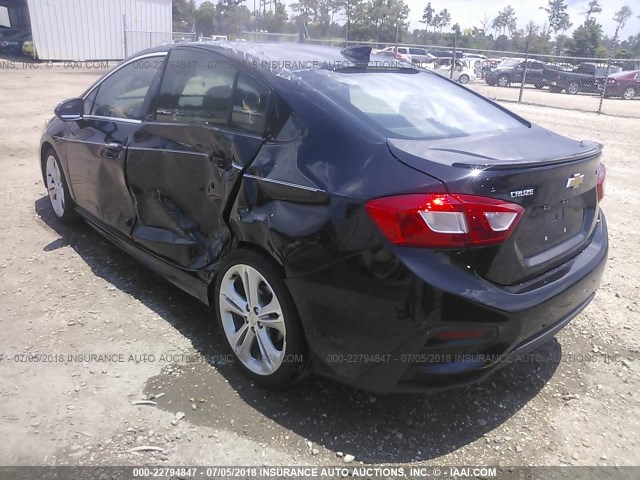 1G1BG5SM4G7244410 - 2016 CHEVROLET CRUZE PREMIER BLACK photo 3