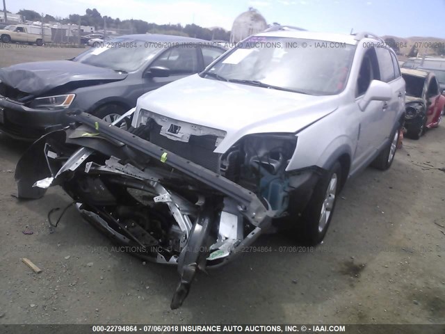 3GNAL2EK6ES530062 - 2014 CHEVROLET CAPTIVA LS 银色 照片 2