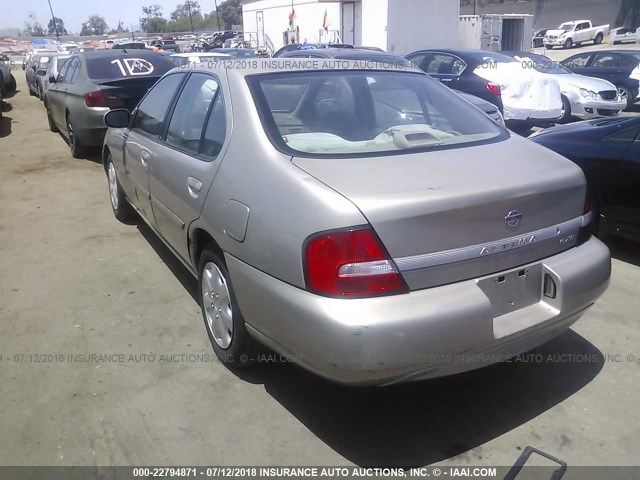 1N4DL01D21C184504 - 2001 NISSAN ALTIMA XE/GXE/SE GOLD photo 3