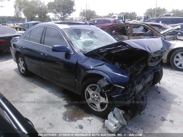1LNHM87A71Y657221 - 2001 LINCOLN LS 蓝色 照片 1