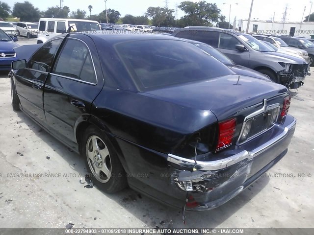 1LNHM87A71Y657221 - 2001 LINCOLN LS 蓝色 照片 3