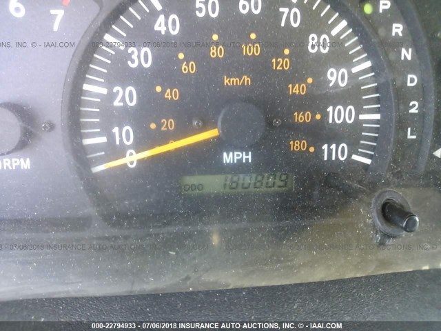 5TBRT34183S431439 - 2003 TOYOTA TUNDRA ACCESS CAB SR5 BLACK photo 7