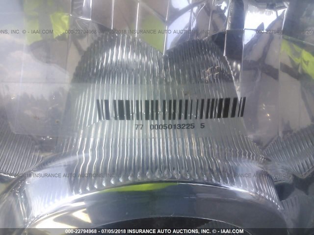 5VPSW36N0B3008212 - 2011 VICTORY MOTORCYCLES VISION TOUR ვერცხლისფერი ფოტო 10