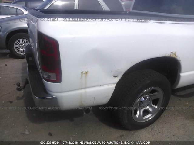 1D7HA16K05J630560 - 2005 DODGE RAM 1500 ST WHITE photo 6