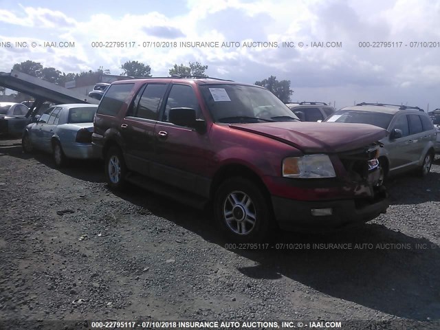 1FMPU16W03LA52957 - 2003 FORD EXPEDITION XLT RED photo 1