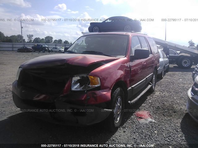 1FMPU16W03LA52957 - 2003 FORD EXPEDITION XLT RED photo 6