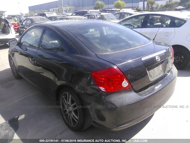 JTKDE177470199276 - 2007 TOYOTA SCION TC 黑色 照片 3