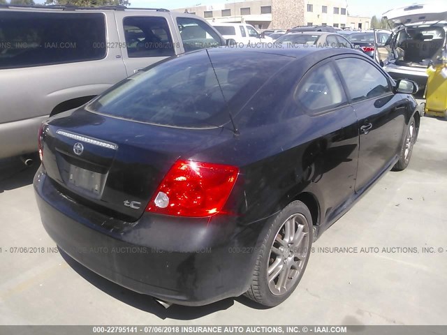 JTKDE177470199276 - 2007 TOYOTA SCION TC 黑色 照片 4