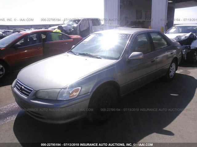 4T1BG22K21U103022 - 2001 TOYOTA CAMRY CE/LE/XLE 灰色 照片 2