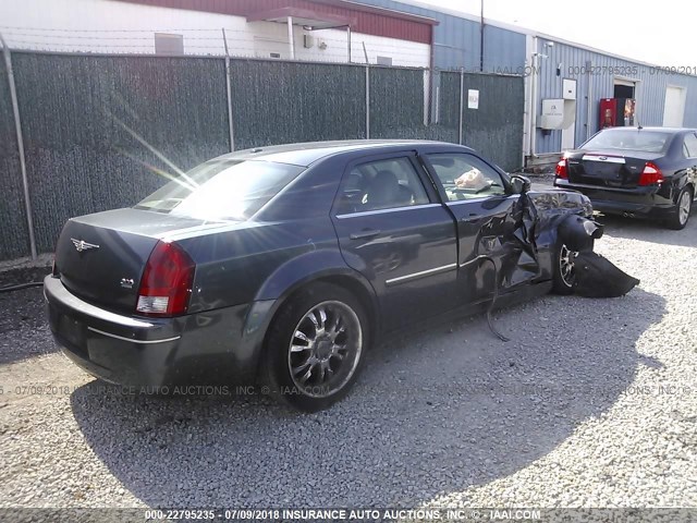 2C3KA53G17H828645 - 2007 CHRYSLER 300 TOURING BLUE photo 4