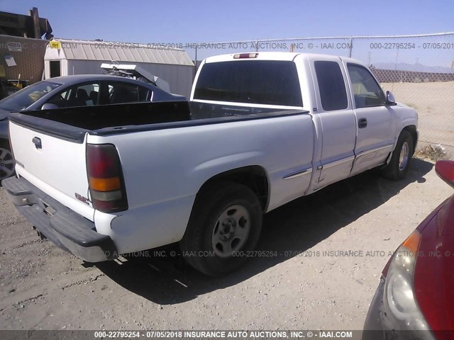 2GTEC19V6Y1262722 - 2000 GMC NEW SIERRA C1500 WHITE photo 4