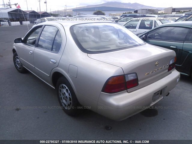 JN1CA21D6TT150532 - 1996 NISSAN MAXIMA GLE/GXE/SE GOLD photo 3