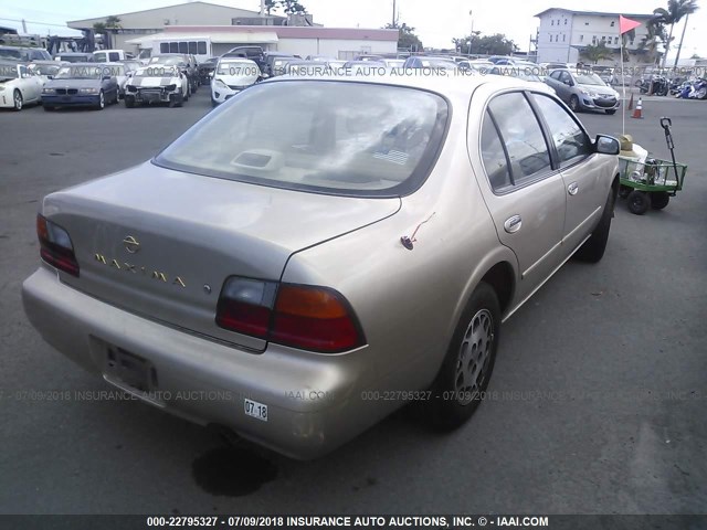 JN1CA21D6TT150532 - 1996 NISSAN MAXIMA GLE/GXE/SE GOLD photo 4