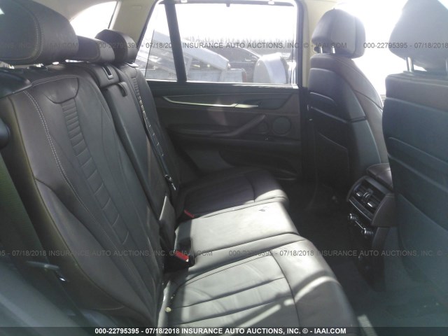 5UXKR0C5XG0P28231 - 2016 BMW X5 XDRIVE35I BLUE photo 8