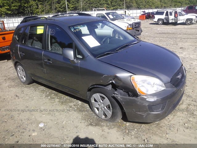 KNAFG528797248415 - 2009 KIA RONDO LX/EX GRAY photo 1