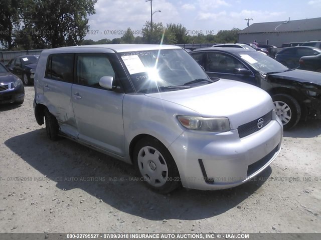 JTLKE50E691075915 - 2009 TOYOTA SCION XB Plata foto 1