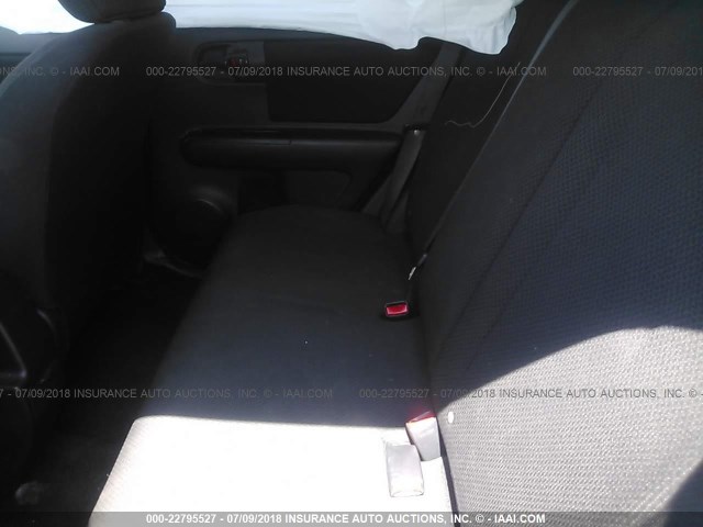 JTLKE50E691075915 - 2009 TOYOTA SCION XB Plata foto 8