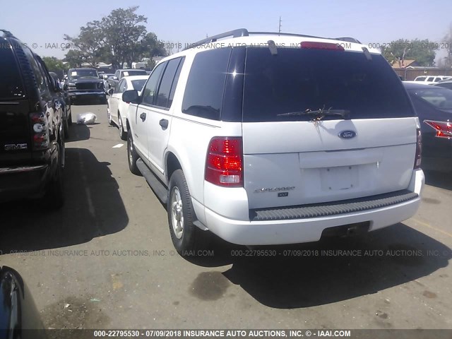 1FMZU73K64ZA44261 - 2004 FORD EXPLORER XLT/XLT SPORT/NBX 白色 照片 3