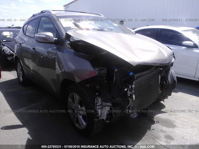 KM8JU3AC7DU681741 - 2013 HYUNDAI TUCSON GLS/LIMITED ყავისფერი ფოტო 1