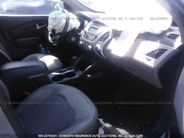 KM8JU3AC7DU681741 - 2013 HYUNDAI TUCSON GLS/LIMITED ყავისფერი ფოტო 5