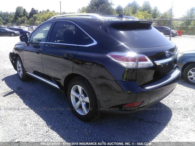 2T2BK1BA5FC321105 - 2015 LEXUS RX 350/BASE/F SPORT BLACK photo 3