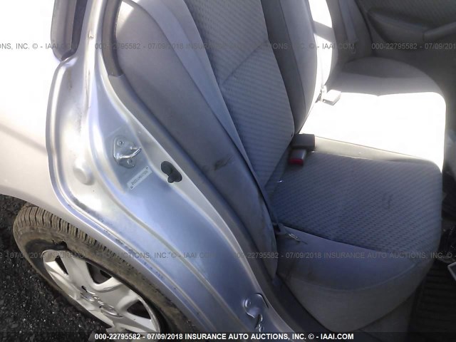 2HGES16345H570286 - 2005 HONDA CIVIC DX VP SILVER photo 8