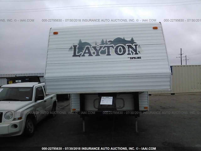 1SL300L242C000919 - 2002 LAYTON TRAVEL TRAILER  WHITE photo 6