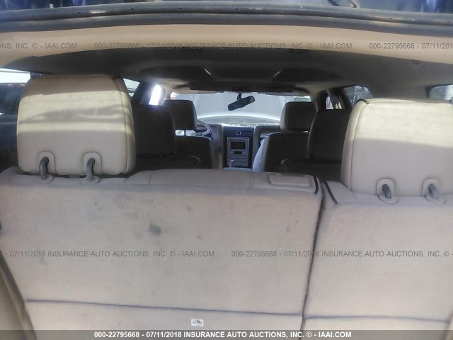 5LMFU28518LJ03375 - 2008 LINCOLN NAVIGATOR შავი ფოტო 8