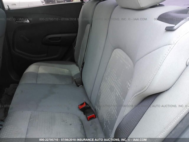 1G1JA5SH0D4228184 - 2013 CHEVROLET SONIC LS 银色 照片 8