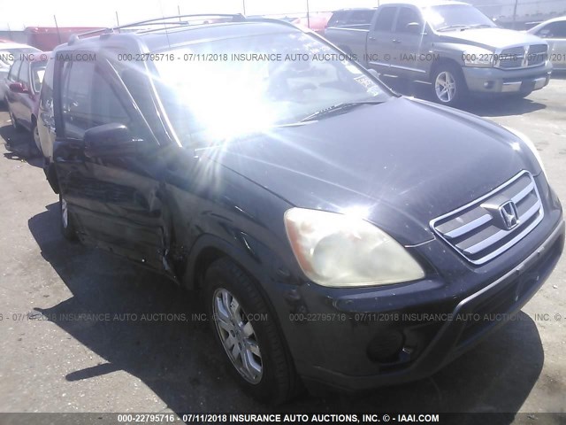 SHSRD78996U418468 - 2006 HONDA CR-V SE/EX BLACK photo 6