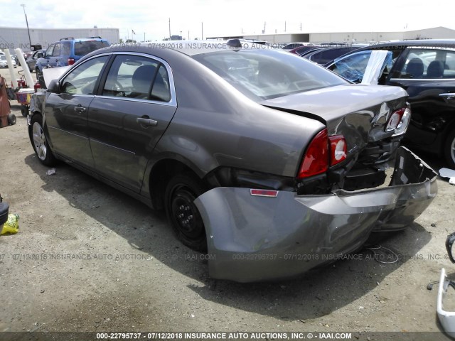 1G1ZB5E0XCF114413 - 2012 CHEVROLET MALIBU LS BROWN photo 3
