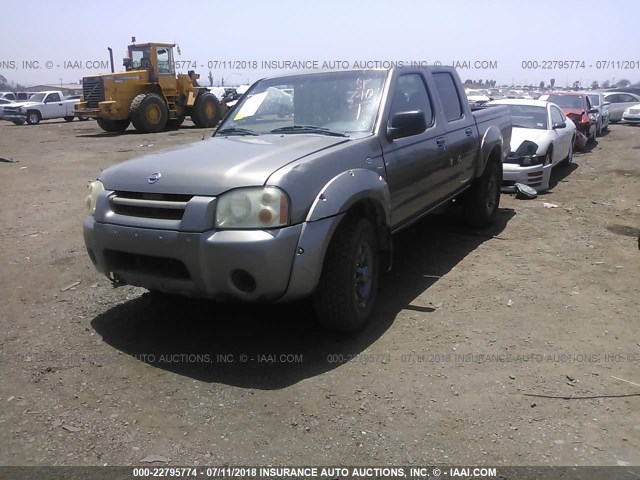 1N6ED27T34C458963 - 2004 NISSAN FRONTIER CREW CAB XE V6 TAN photo 2