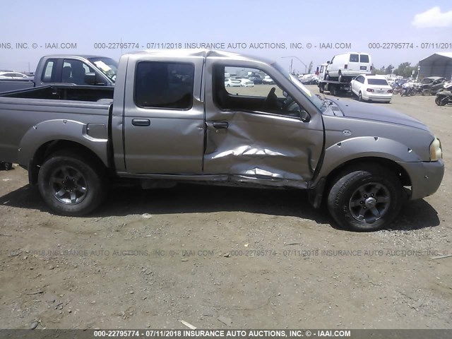 1N6ED27T34C458963 - 2004 NISSAN FRONTIER CREW CAB XE V6 TAN photo 6